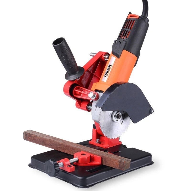 LAMEZIA Electrical Angle Grinder Drill Stand Fixed Multifunctional Bracket Holder Cutting Machine Hand Power Tool Part Accessory