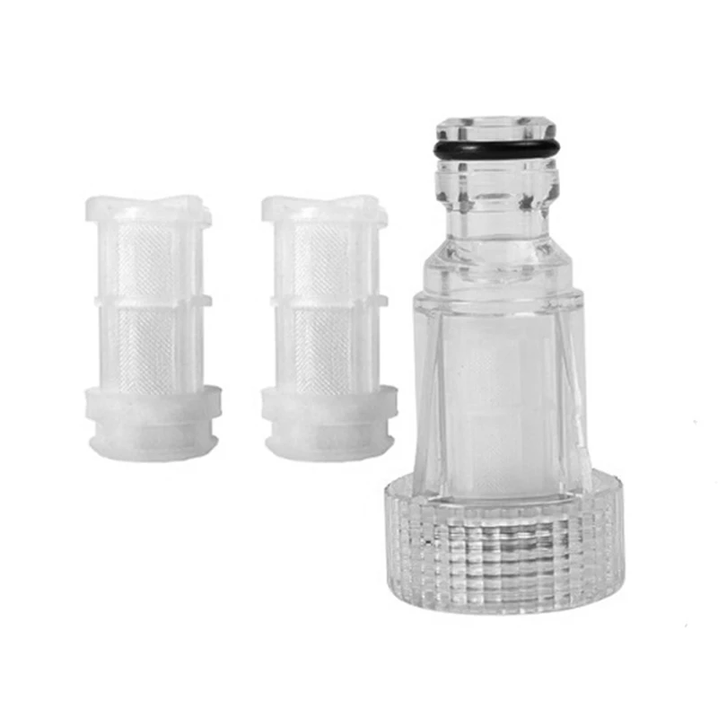 1pcs High Pressure Connection Filter+2pcs Nets Car Washing Machine Water Filter Connection For Karcher K2-K7 Series 5