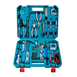 Grande mallette à outils en plastique, mécanique professionnel, ensembles de coffre à outils, Garage, rangement, boîte à outils complète OF50JX 