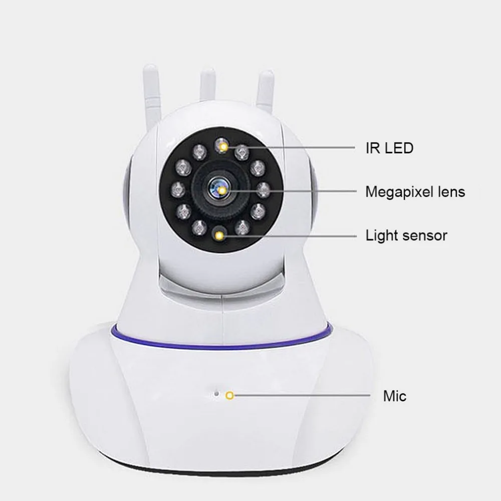 1080P Home Security IP Camera Two Way Audio Wireless Mini Camera Night vision CCTV WiFi Camera baby monitor