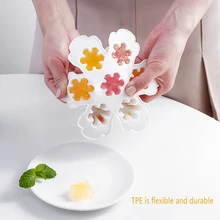 Ледяные лотки для крема, ледяные кубики, снежинки, шоколадные конфеты, сделай сам, модная форма для замораживания