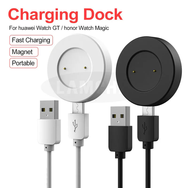 

For Huawei Watch GT / GT2 Portable Wireless USB Cable Charging Dock Stand Power Magnetic Watch Charger for Honor GT 2