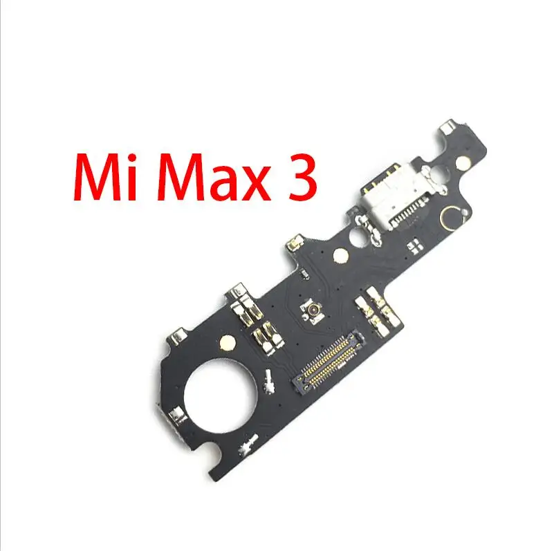 For Mi Max 3 USB порт зарядки разъем док-станции зарядная плата гибкий для Xiaomi Mi 9T A3 A2 A1 9 Se 8 Lite Max 3 Black Shark POCOPHONE F1 - Цвет: For Mi Max 3