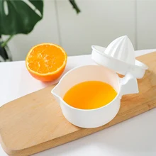 Exprimidor de limón y naranja portátil, máquina exprimidor Manual de Frutas de plástico, accesorios de cocina