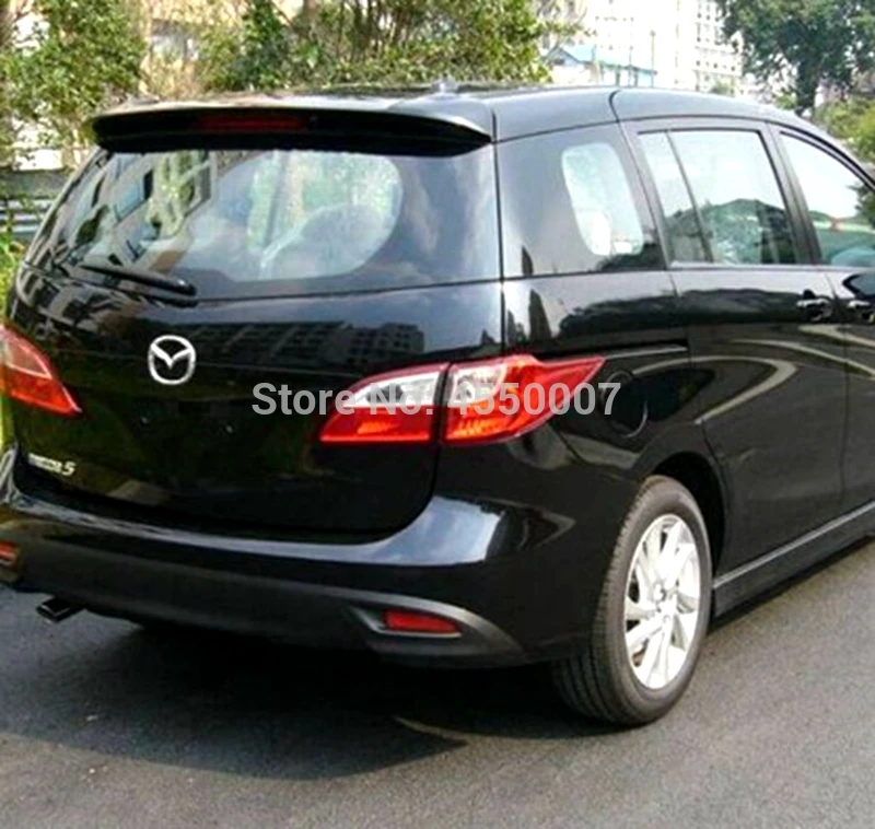 Для mazda 5 спойлер Высокое качество ABS Материал заднего крыла Спойлер для mazda 5 2005 2006 2007 2008 2009 2010