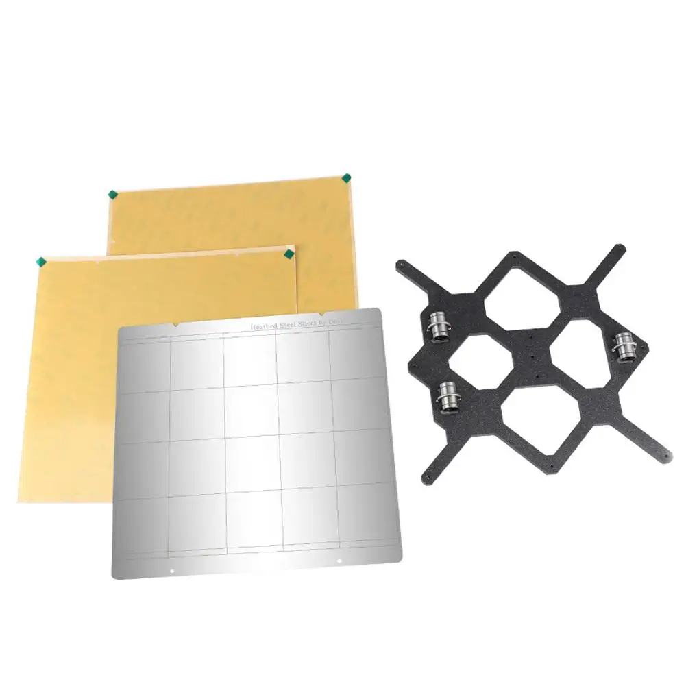 GloryStar 3D принтер с подогревом кровать MK52 стальная пластина + 2 шт наклеенных PEI y