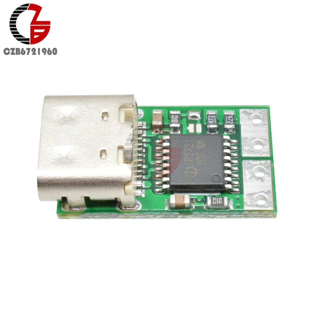USB Type-C быстрая зарядка триггер детектор для тестирования модуль PD2.0 PD3.0 15 в 20