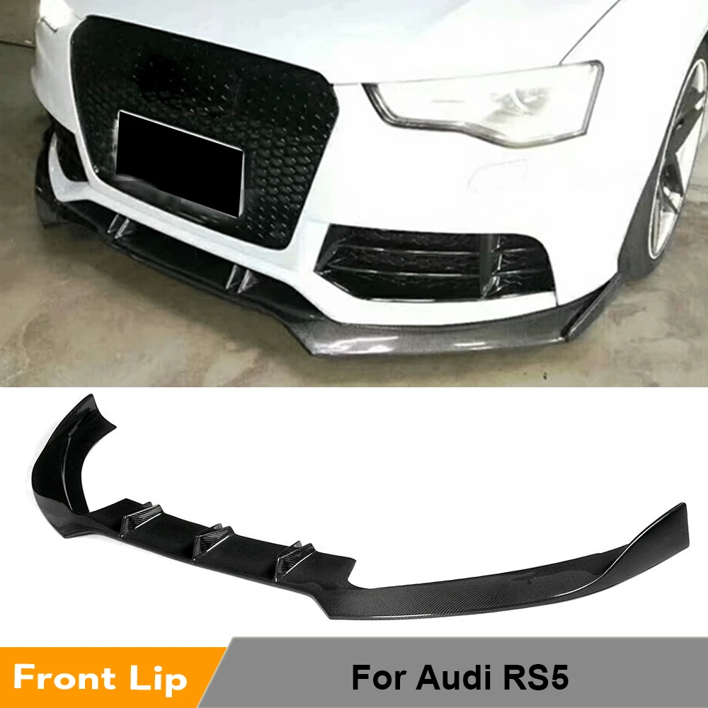 Передний бампер спойлер для Audi RS5 2012 2015 купе 2 дверный переднего бампера