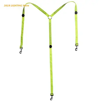 

LED Horse Breastplate Collar Chest Strap Best High Visibility Tack For Horseback