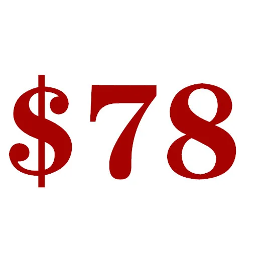 78 Женские почтовые расходы/разница в цене - Цвет: 78