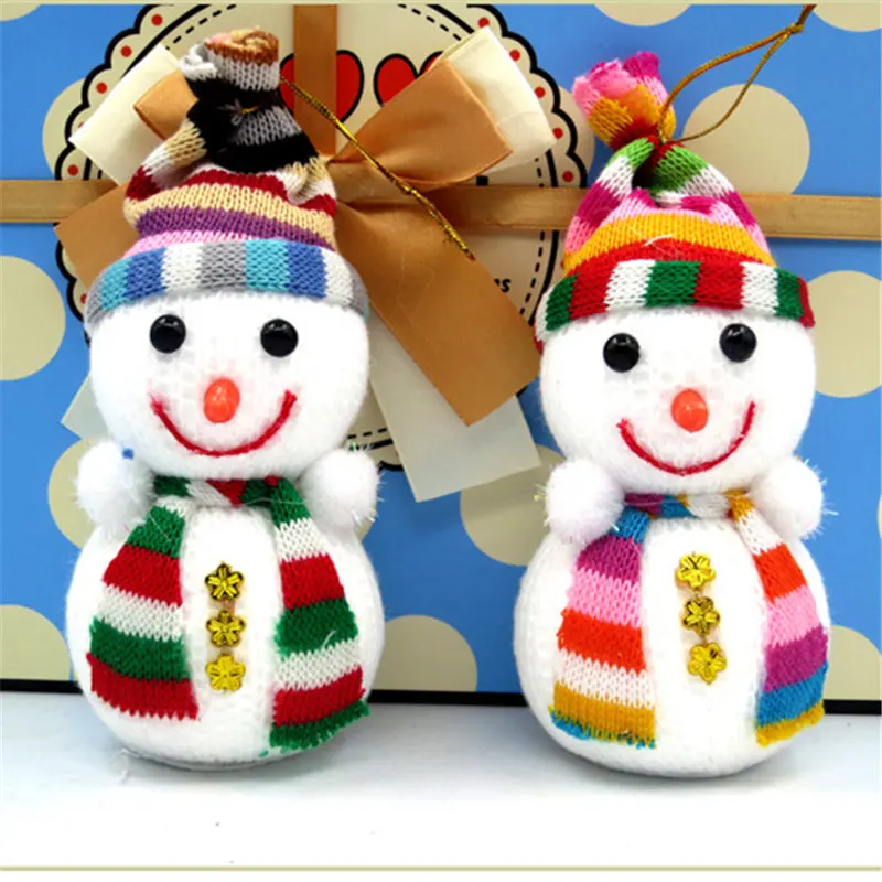 2019 Рождественская игрушка снеговик кукла забавная елка кулон Рождественское