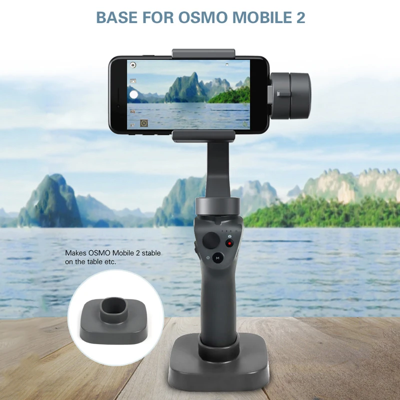 

Base For DJI Osmo Mobile 2 Handheld Gimbal Stabilizer Base Mount Stand Fit Phone Gimbal Accessaries