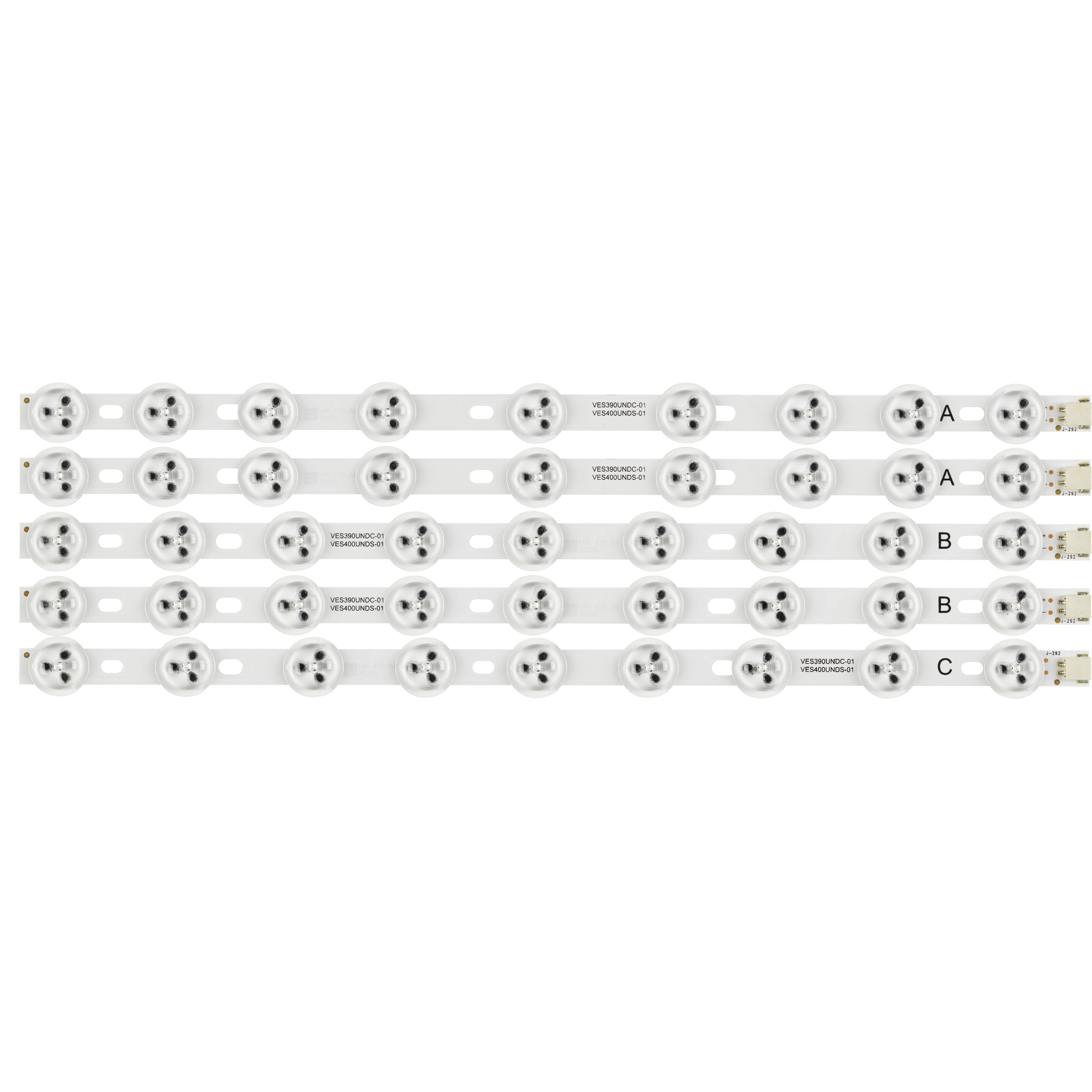 5 шт х светодиодный Подсветка полосы для LG 40 "ндв REV1 39PF3025D 40L1333DB P40 13 VES390UNDC-01