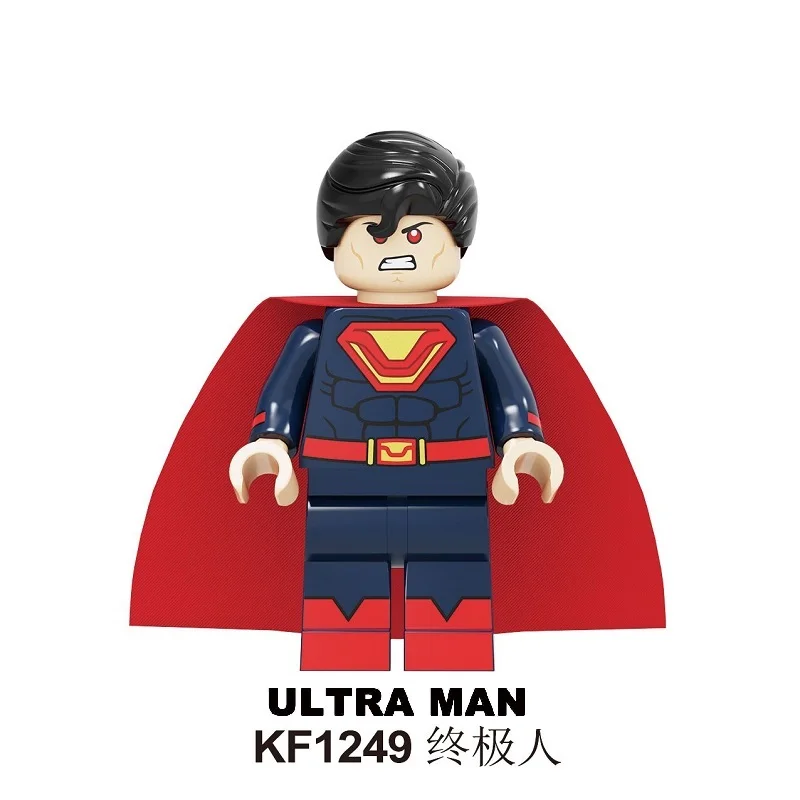 Одиночная, строительные фигуры, Синдикат, Супермен, Александер Лутор, морской король, силовое кольцо, сетка, фигурка, игрушки для детей KF6104 - Цвет: KF1249 Without Box