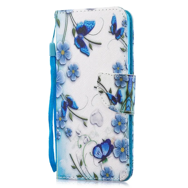 Huawei P Smart кожаный чехол на СПС Coque huawei P Smart PSmart P Smart Plus чехол Чехол Кошелек Чехлы Fundas