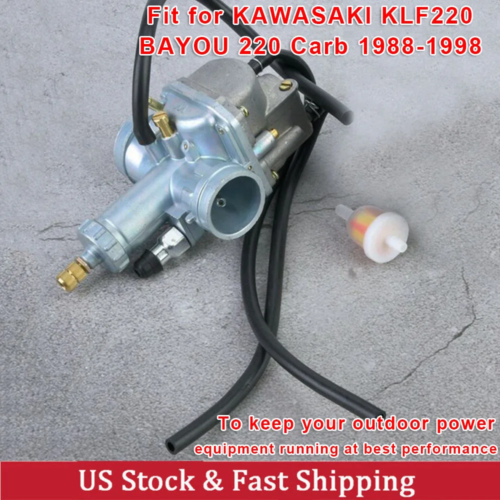 KLF220 BAYOU 220 Carb Карбюратор с воздушным фильтром для KLF220 BAYOU 220 1988-1998 абсолютно и высококачественный