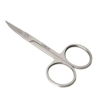 

Stainless Steel Beauty Shear High Quality Eyebrow False Eyelashes Small Nail-scissor Beauty Makeup Scissors Pointed-Toe Nose Hai
