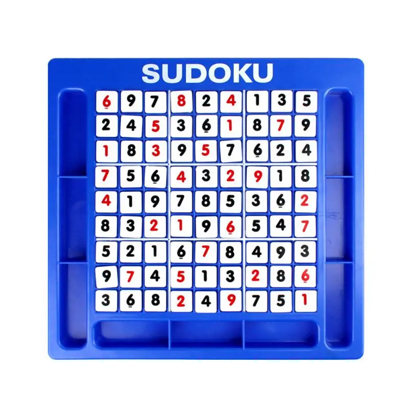 Sudoku игра памяти шахматы доска для детей развивающие Монтессори развития головоломки игрушка
