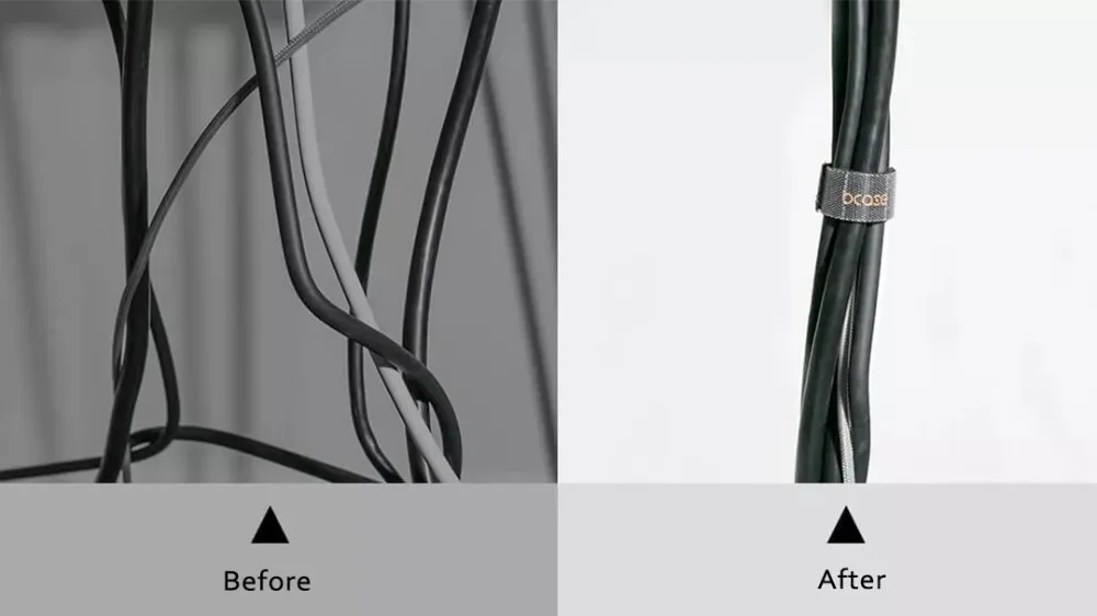 Xiaomi mijia Bcase управление кабелем многослойная отрывная лента противоскользящие провода Органайзер стикер Скотч мульти-слой композита