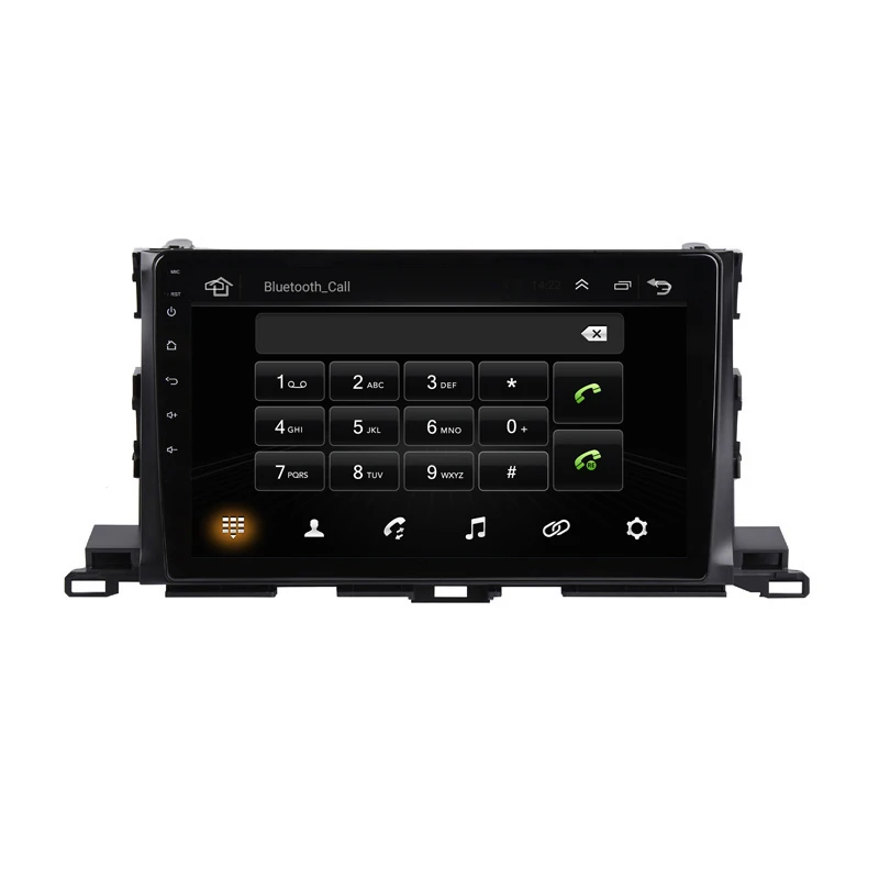 Cheap 10.1" 2G RAM 32G ROM Android Car DVD Video Player GPS For Toyota Highlander 2015 audio car radio stereo navigator bluetooth wifi 3