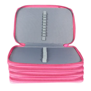 

1Pc 72 Slots Pencil Holder Simple Pencil Organizer 4-layer Colored Pencil Case