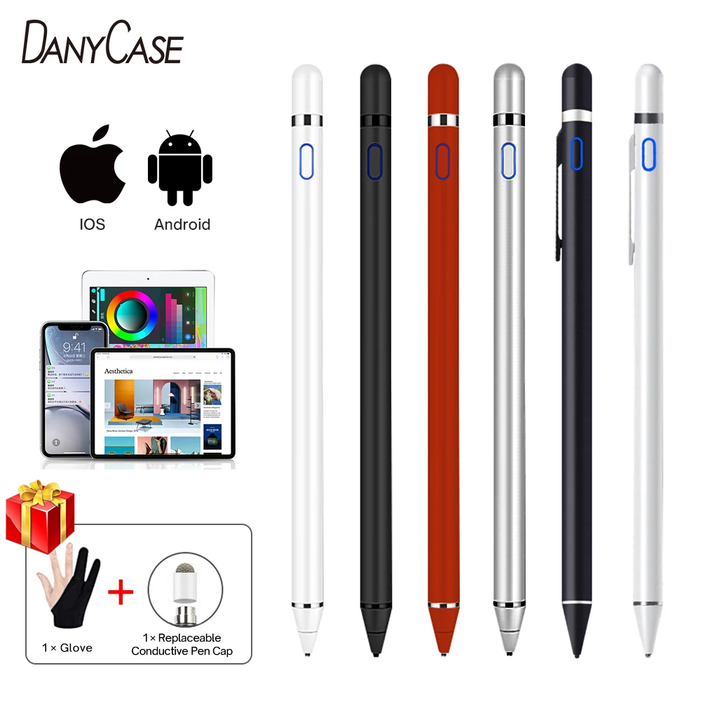 For iPad Pencil Stylus Pen for Apple Touch Phone Pro Samsung Huawei Xiaomi Tablet Mobile IOS Android | Компьютеры и офис
