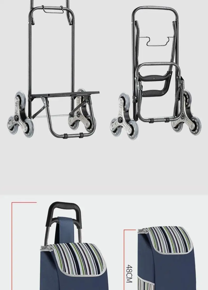 Compra барная тележка для хранения Carretilla Plegable Для Покупок Roulant колесница De Courses Avec рулетки стол Меса Cocina Кухонная Тележка
