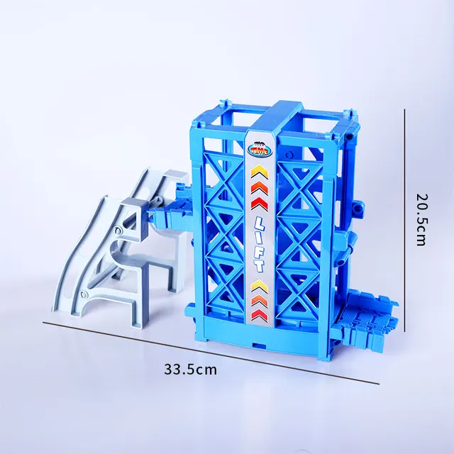 Magical Tracks Luminous Racing Track Car With Colored Lights DIY Plastic Glowing In The Dark Creative Toys For Kids Lift