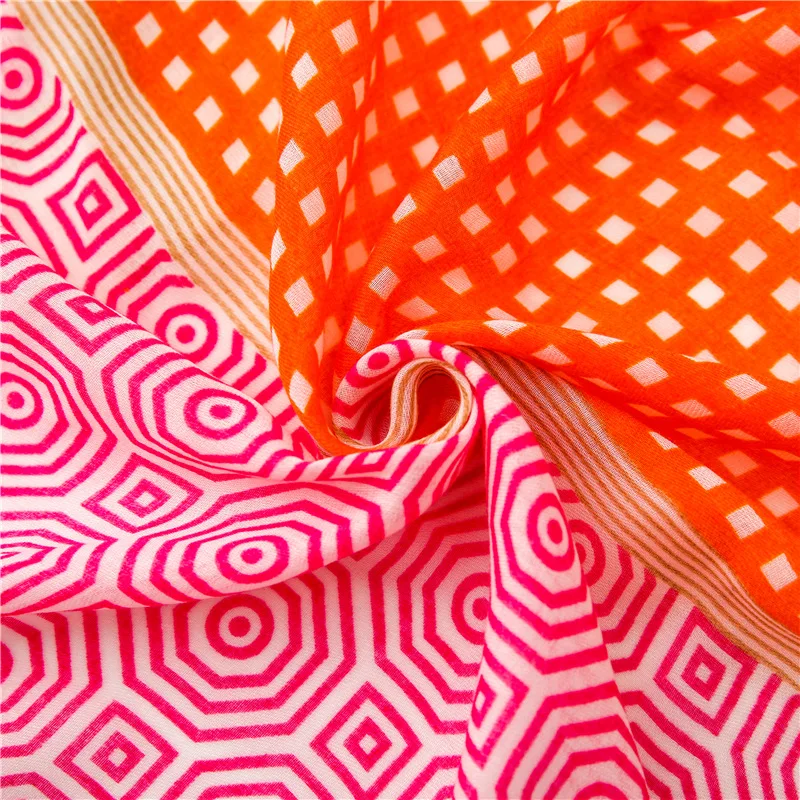 Designer knitted spring winter women scarf warm Cotton linen scarves shawls luxury brand neck bandana pashmina lady wrap