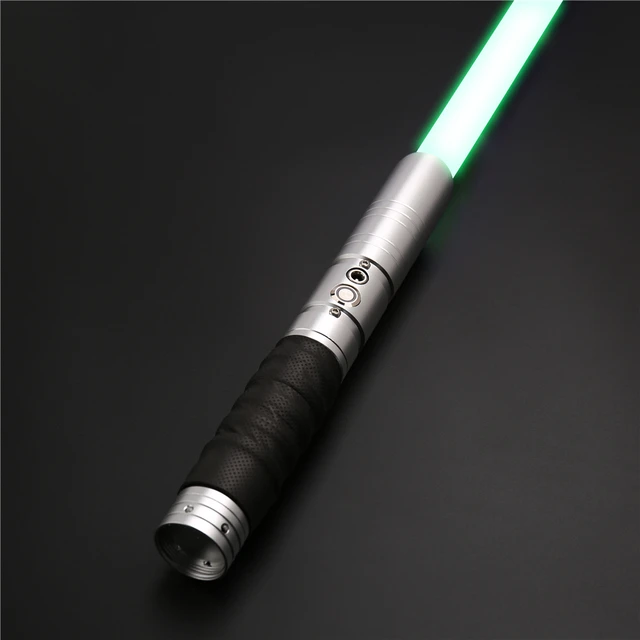 CIELTAN Lightsaber Heavy Dueling Metal Handle RGB 12 Colors change 10 sets Soundfonts Force FX FOC Blaster Toys Gift laser Sword 2