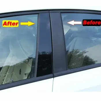 

Pro Car window pillar Trim For BMW F30 328i 335i Glossy Black Trim Parts