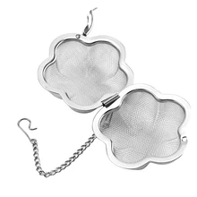 Многоразовые металлические фильтры для заварки чая из нержавеющей стали, фильтры для приправы