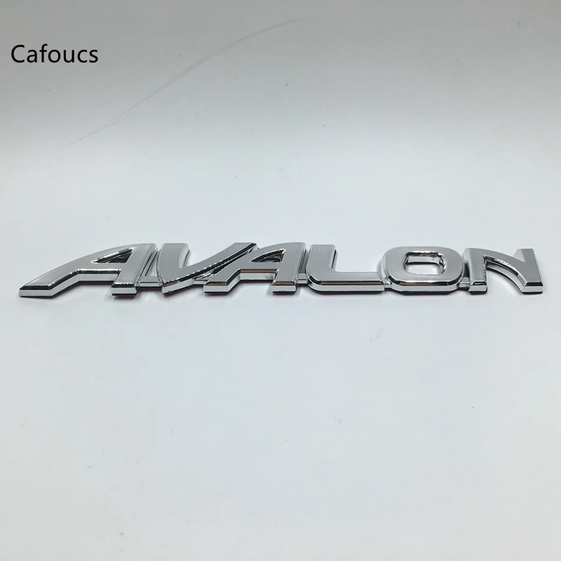 Для Toyota AVALON Автомобильная Задняя эмблема значок хромированные женские браслеты с гравировкой хромированные наклейки
