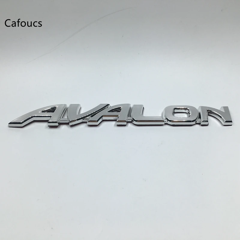 

For Toyota AVALON Car Rear Emblem Badge Chrome Logo Letters Chrome Stickers