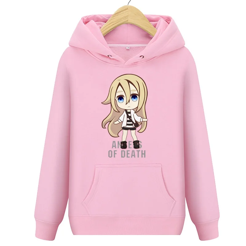 Высокое качество унисекс аниме ангелы смерти Зак толстовка с капюшоном куртка ангелы смерти Рей хлопок Повседневный пуловер с капюшоном