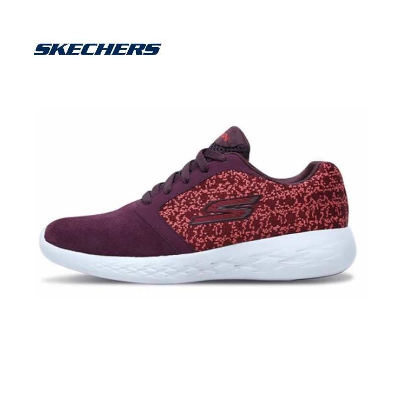 Skechers GORUN/женская повседневная обувь; Модные дышащие Прогулочные кроссовки; женские теннисные туфли на плоской подошве; женская обувь; 15060-BKW
