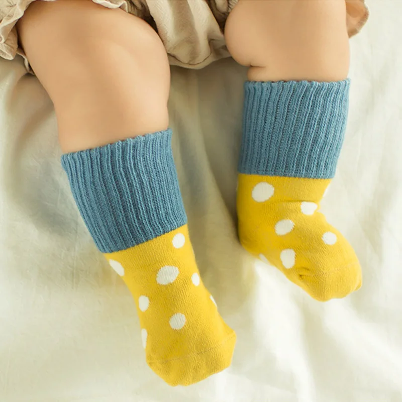 3 пар/компл. шерстяные носки для маленьких детей, зимняя лодыжки носки для мальчиков и девочек противоскользящие носки-тапочки детские носки для новорожденных, Детские хлопковые носки, носки