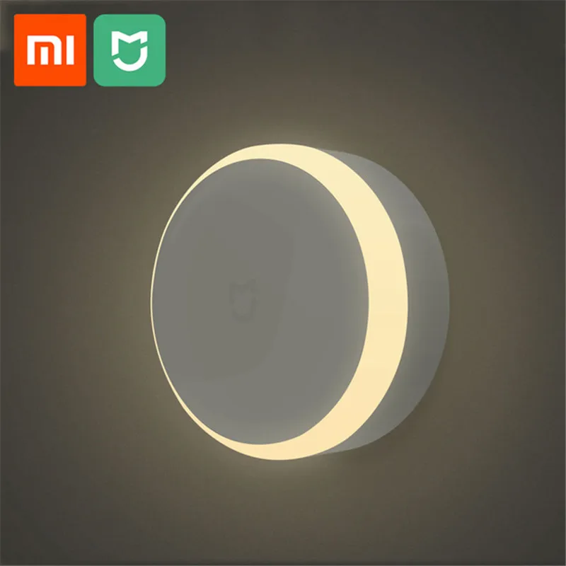 Xiaomi Mijia светодиодный ночной Светильник для коридора датчик движения тела для Xiaomi инфракрасный пульт дистанционного управления ночной Светильник умный дом Ночная лампа