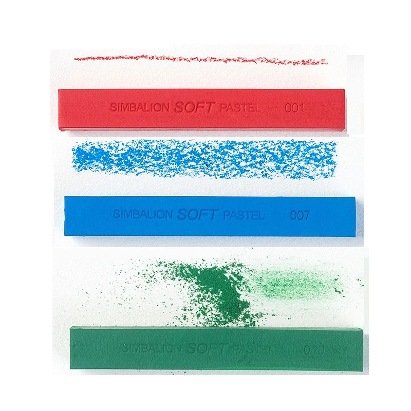 Sketch Chalk 12 Colors Gallery Soft Pastel Colored Fluorescent/Life & Nature tones Drawing Supplies