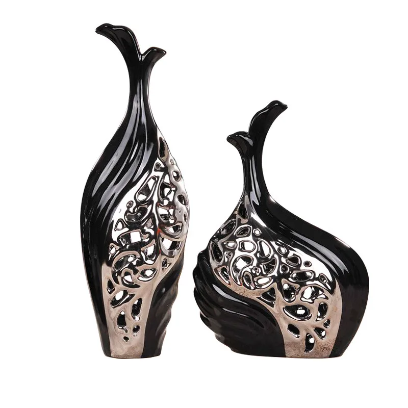 

Ceramic Vases, American Country Style Ceramic Crafts, Creative Home Desk Decorations, Living Room Tabletop Furnishings