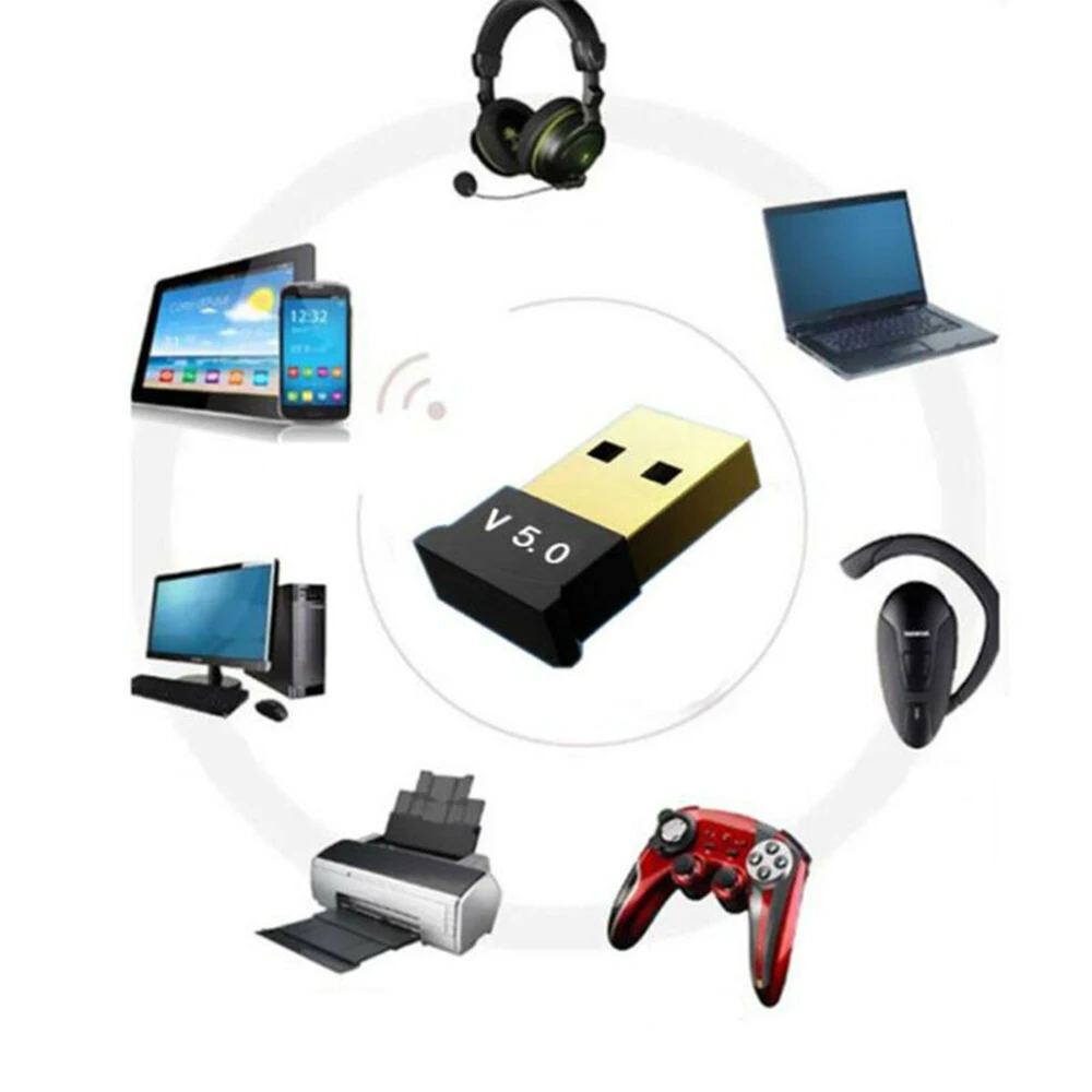 USB Bluetooth 5 0 беспроводной аудио музыкальный стерео адаптер ключ приемник для ТВ ПК