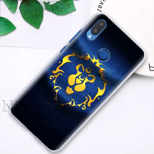H01 World of военных кораблей логотип Чехол для телефона для huawei Y9 Y7 Y5 Y6 Y9 Nova/5/5 T 5i Pro Honor Y6 Y7 Y9 Y5 в твердом переплете - Цвет: H01