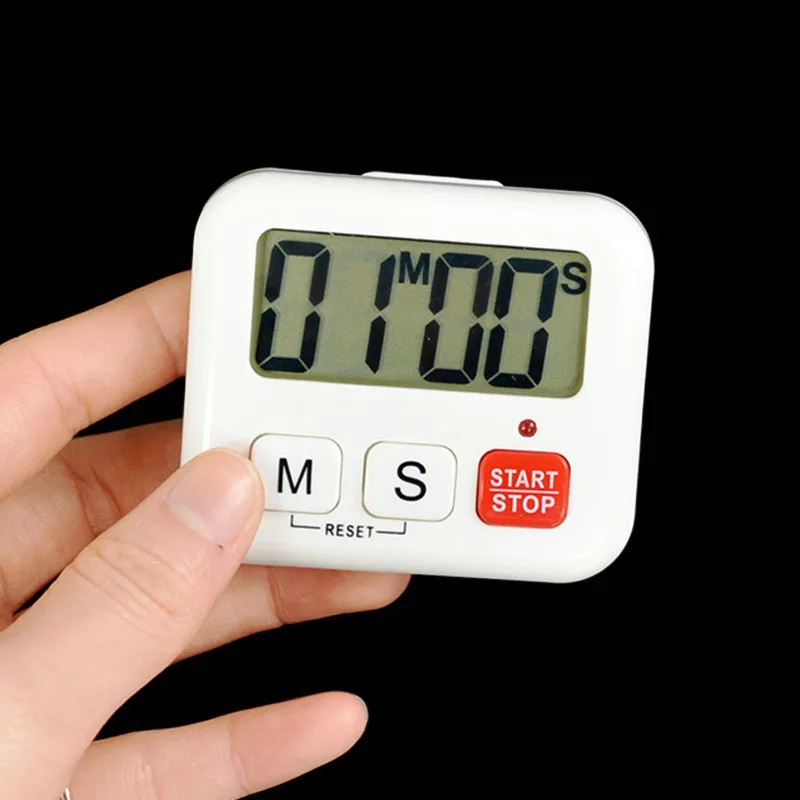 1.8 inch LCD Digital Kitchen Cooking Timer Count Down Clock Magnetic Up X9W8 
