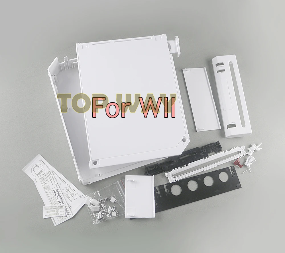 full set console Shell cover housing case for wii Nintendo wii console