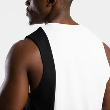 Спортивный Быстросохнущий жилет для фитнеса в европейском и американском стиле, спортивный мужской жилет без рукавов