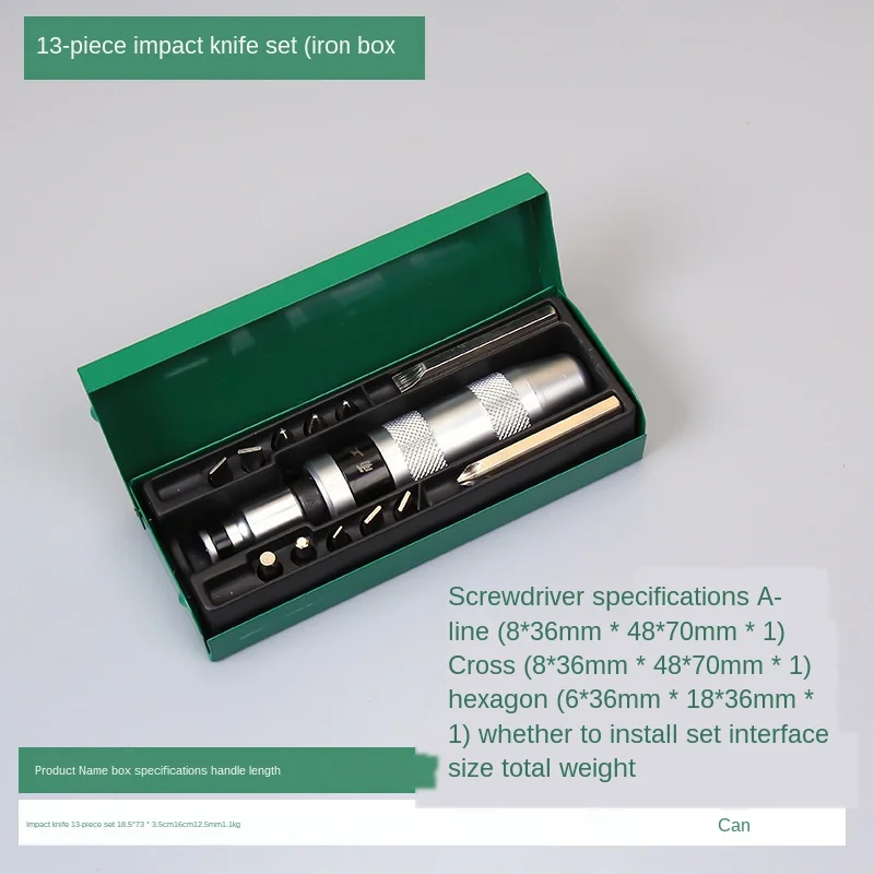 

Impact Screwdriver Combination Impact Rust Screw Removal Remover Manual Screw Bits Set Stubborn Screw Nemesis