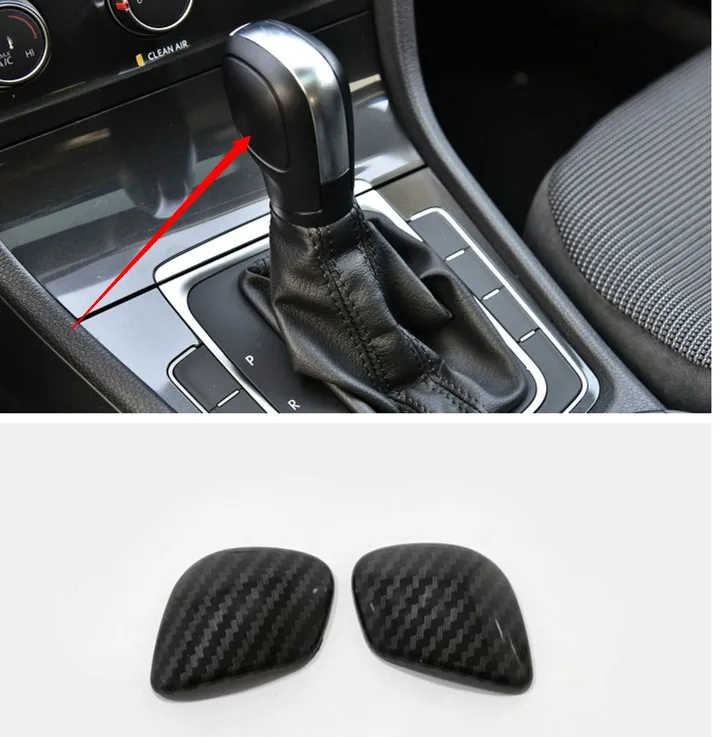 Для VW Golf MK7 2014-2018 аксессуары ABS Матовый/углеродное волокно Автомобильная Ручка