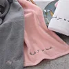 High Quality Egyptian Cotton Towels Adults Sweet Letters soft Embroidered Bath Face Towel Bathroom Shower Gift for Lovers Towel 6
