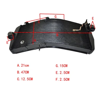 

Motorcycle Aluminium Engine Cooler Radiator Replacement For Honda CBR900RR CBR954RR CBR954 RR 2002-2003 CBR 954 RR CBR900 RR