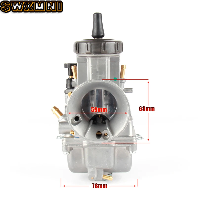 Pwk42 карбюратор гонки 42 мм Carburador Air Striker Carb для YAMAHA HONDA KEIHI 2 т/4 Т мотор скутер UTV ATV